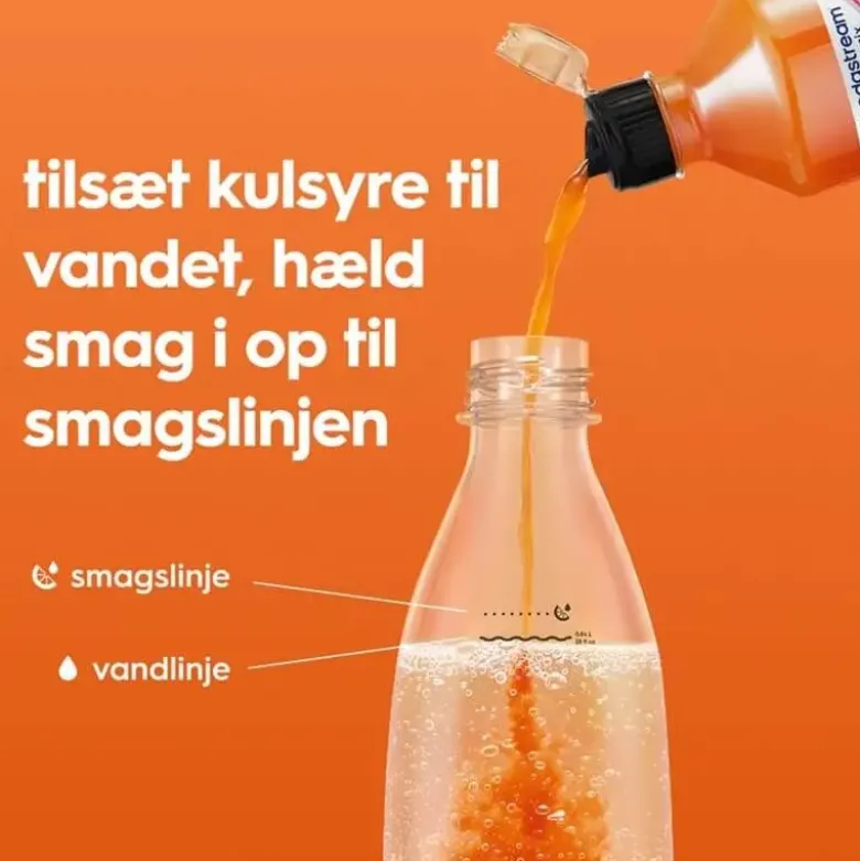 Sodastream Mirinda Zero smag
