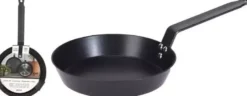 stegepande Ø24 cm med jernhåndtag
