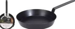 stegepande Ø28 cm med jernhåndtag