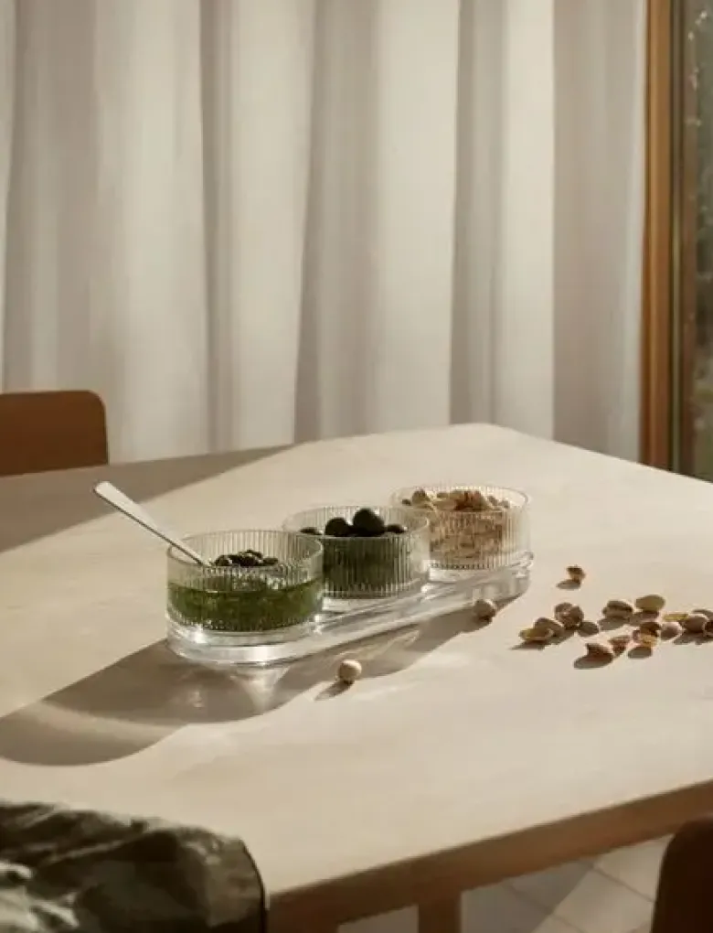 Stelton Pilastro tapassæt glas 30,7 cm