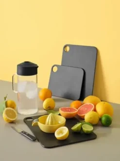 Stelton RIG-TIG CUT-IT skærebræt L23,5 cm sort