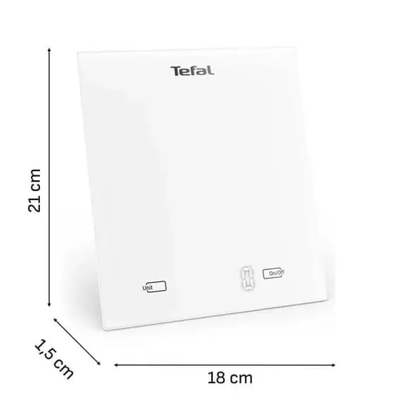 Tefal Essential 2 køkkenvægt Hvid