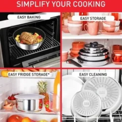 Tefal Ingenio Emotion pandesæt 3 dele 24+28 cm plus håndtag