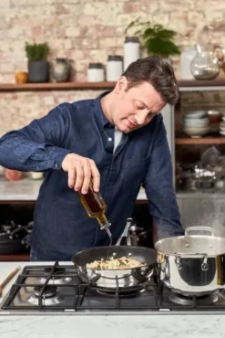 Tefal Jamie Oliver Cook's Classics SS sauterpande m. låg 24 cm / 3,3L