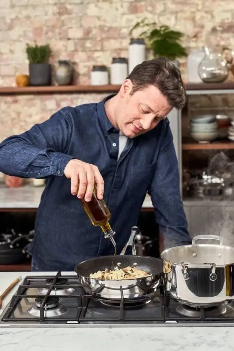 Tefal Jamie Oliver Cook's Classics SS sauterpande m. låg 24 cm / 3,3L