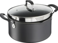 Tefal Jamie Oliver Quick & Easy HA gryde m. glaslåg 5,2 liter