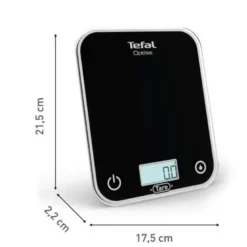 Tefal køkkenvægt Optiss Sort med LCD-display