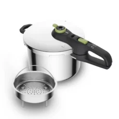 Tefal Secure Trendy trykkoger 6 L med dampkurv