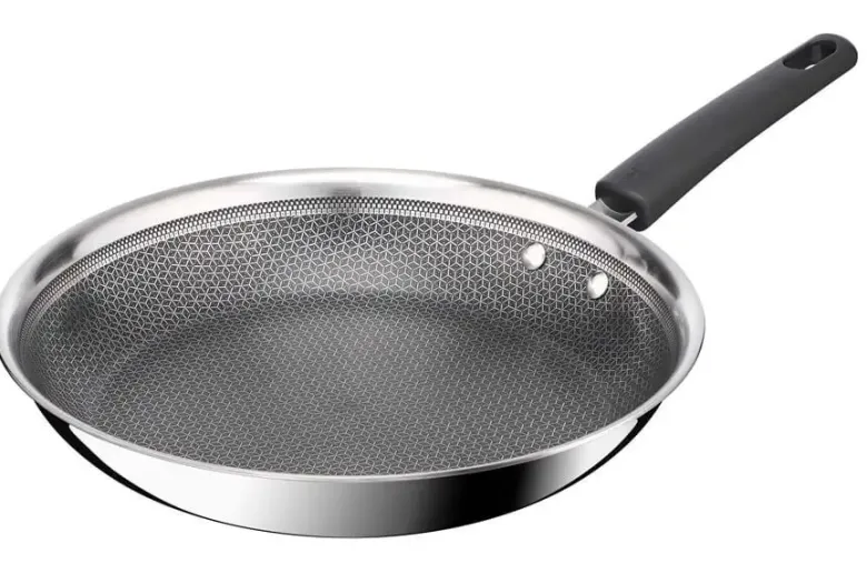 Tefal stegepande Emotion Plus Power SS Tri-Ply mesh PFTE 24 cm