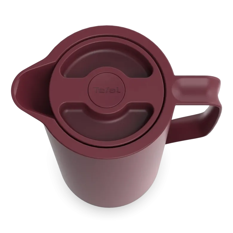 Tefal Termokande Motiva Mørk rød - 1,0 liter