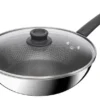 Tefal Wok Emotion Plus Power SS Tri-Ply mesh PFTE 28 cm