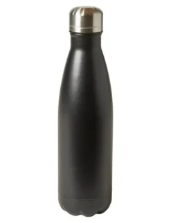Termoflaske 500 ml rustfrit stål Sort