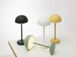 Toscana Genopladelig bordlampe grøn