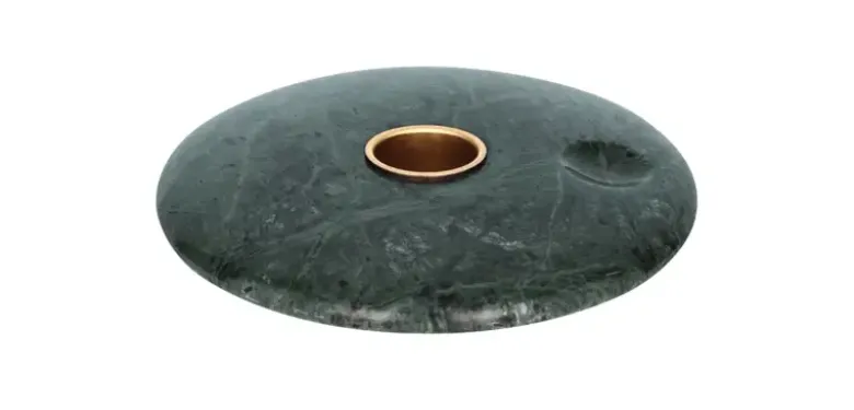 Uyuni Chamber Candleholder Green