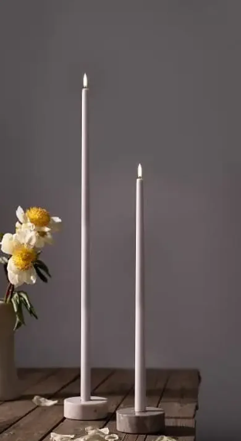 Uyuni Kunstig stearinlys H75 cm