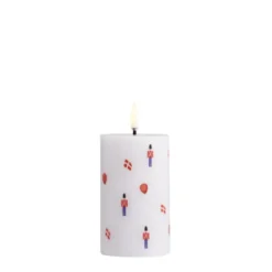 Uyuni LED Bloklys med festmotiv 10 cm