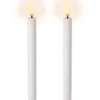 Uyuni LED Juletræslys med 3D flamme - 2-pak