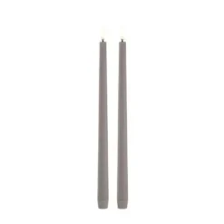 Uyuni LED slim kronelys Sandstone 2 pak