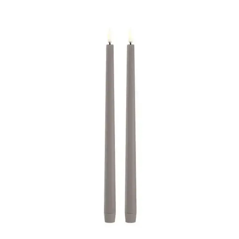 Uyuni LED slim kronelys Sandstone 2 pak