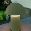 Veli Line Touch opladelig bordlampe oliven