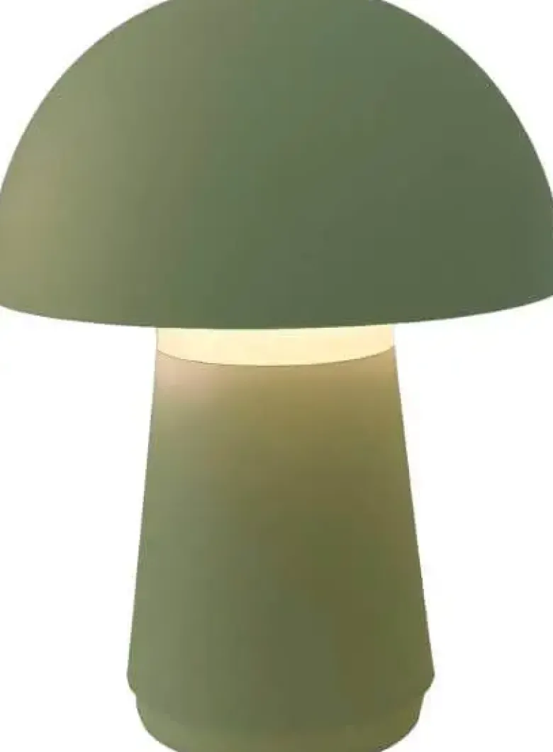 Veli Line Touch opladelig bordlampe oliven