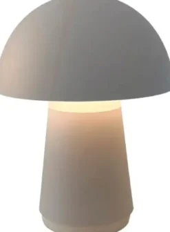 Veli Line Touch opladelig bordlampe taupe