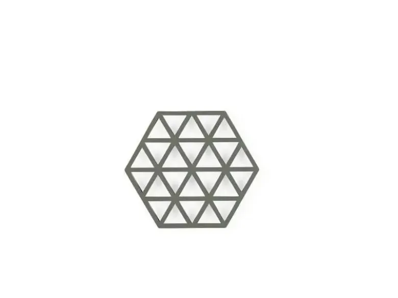 Zone Triangles Bordskåner Olive Taupe